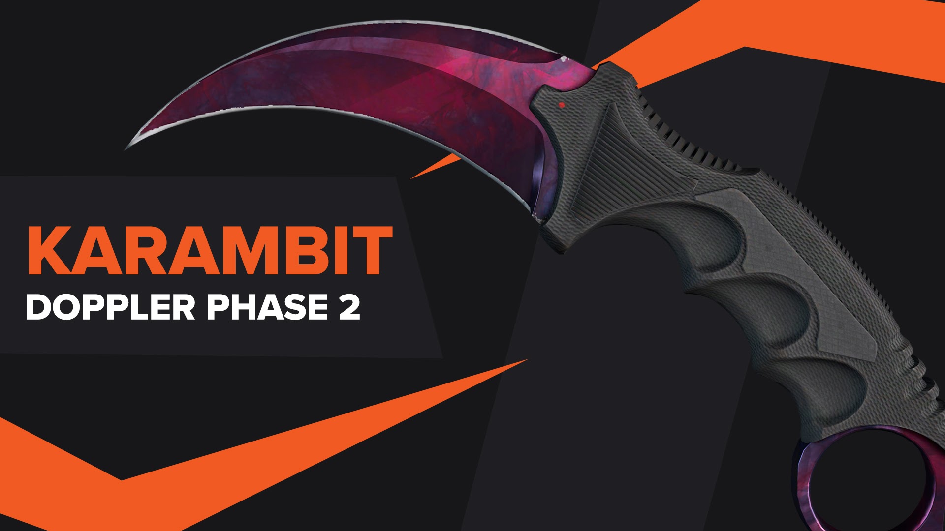 Karambit Doppler Phase 2 CSGO Skin