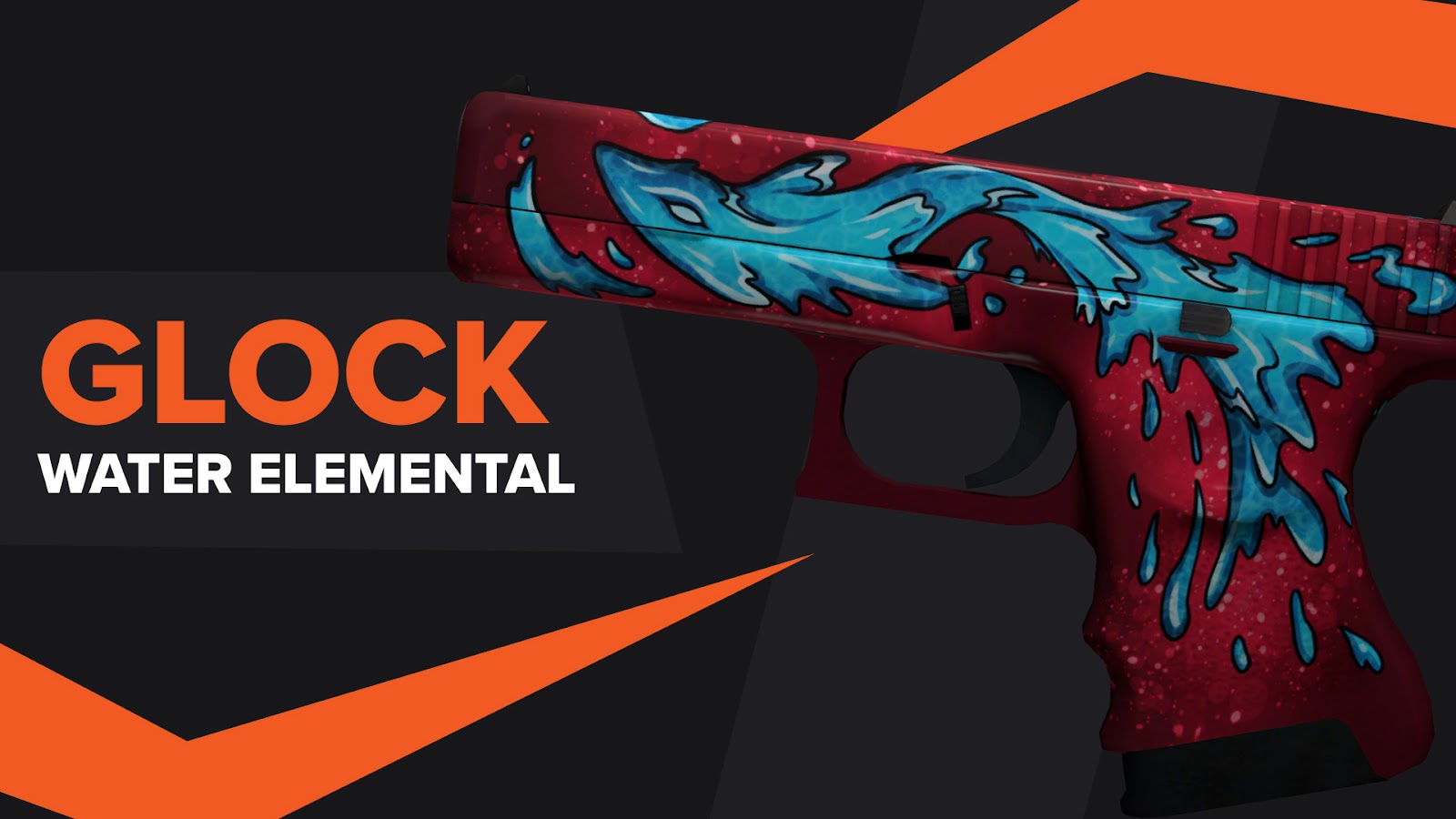 GLOCK 18 Water Elemental CSGO Skin