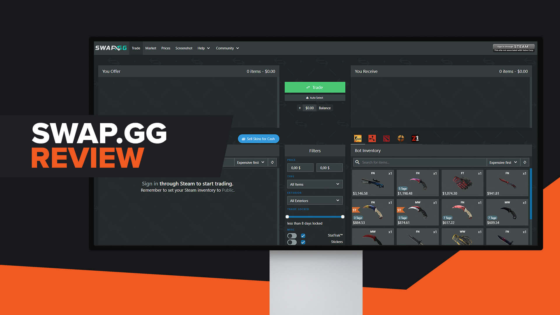 Swap.gg Review | Legit | Promo Code | Alternatives