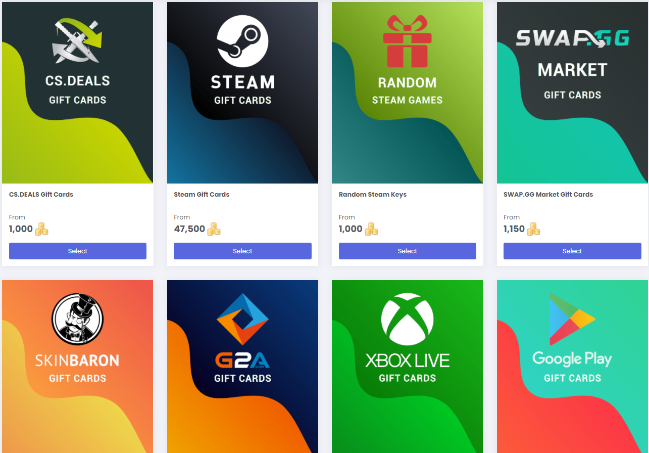 Idle Empire Payout Options