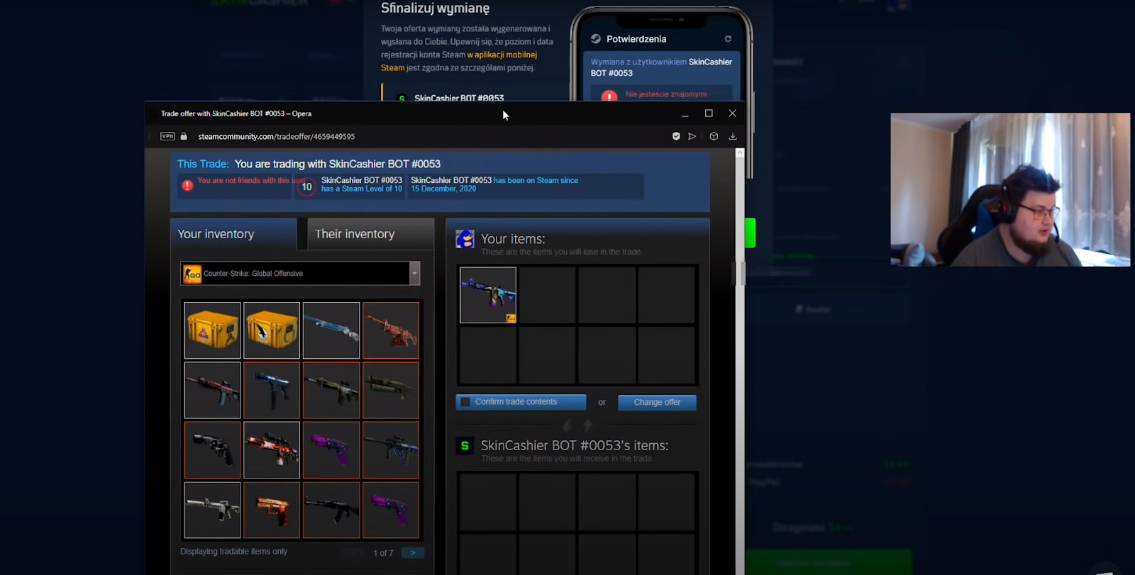 Snax Skincashier