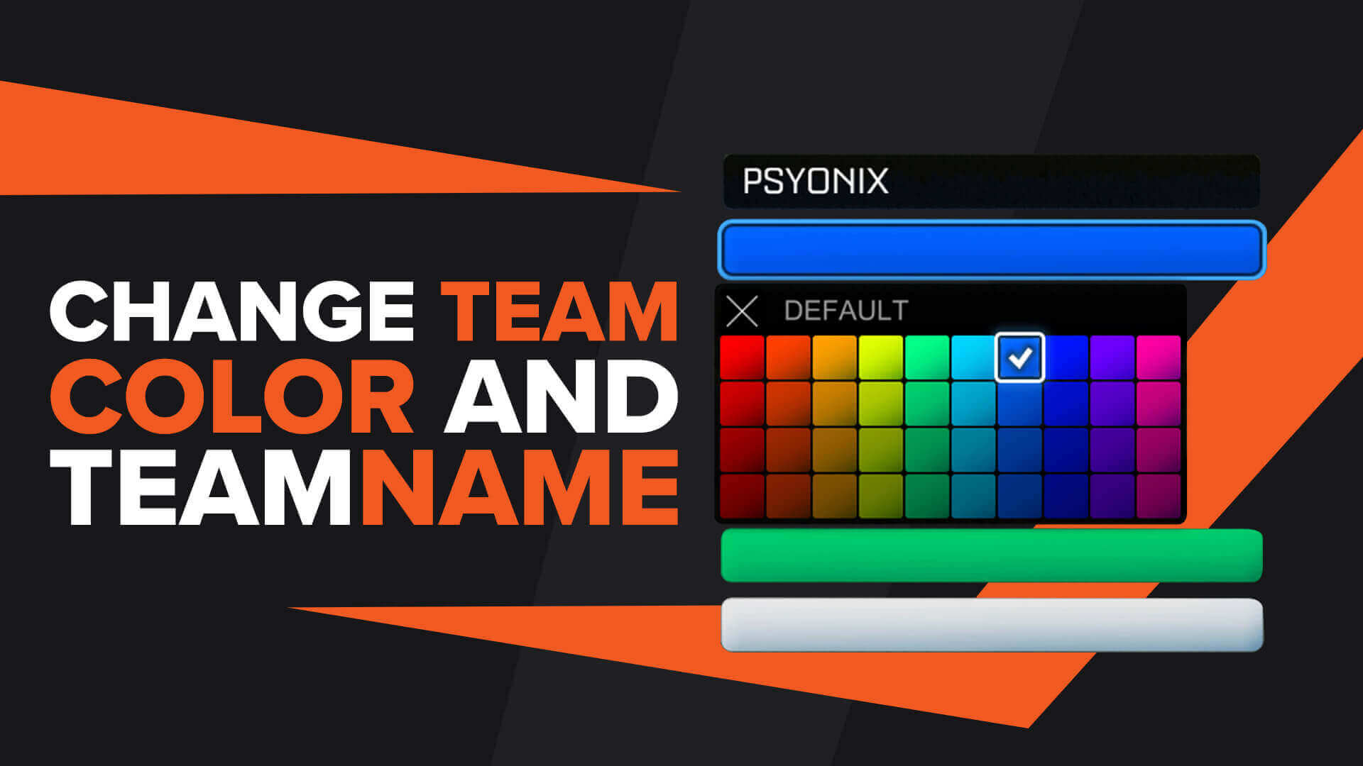 Çözüldü: Rocket League takım rengi nasıl değiştirilir? | Technopat Sosyal