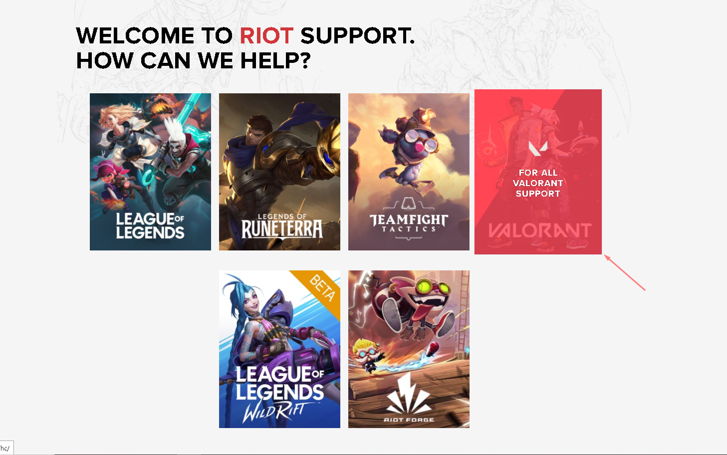 Valorant Support Section Square