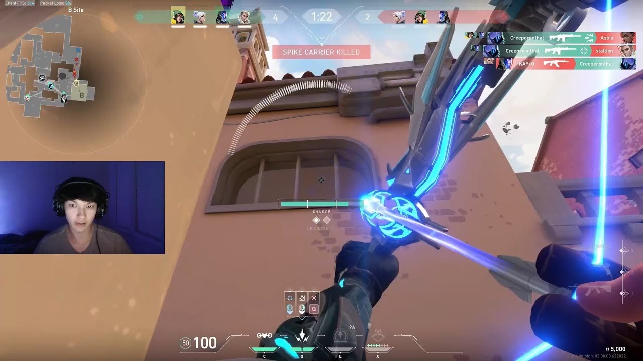 SEN Sinatra playing Sova on Ascent