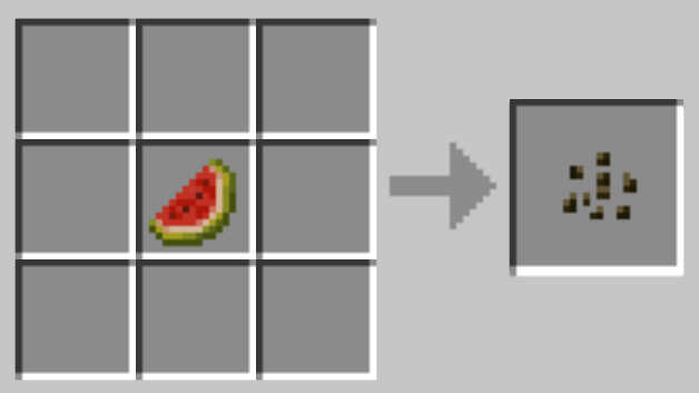 How To Make Melon Seeds In Minecraft Tgg