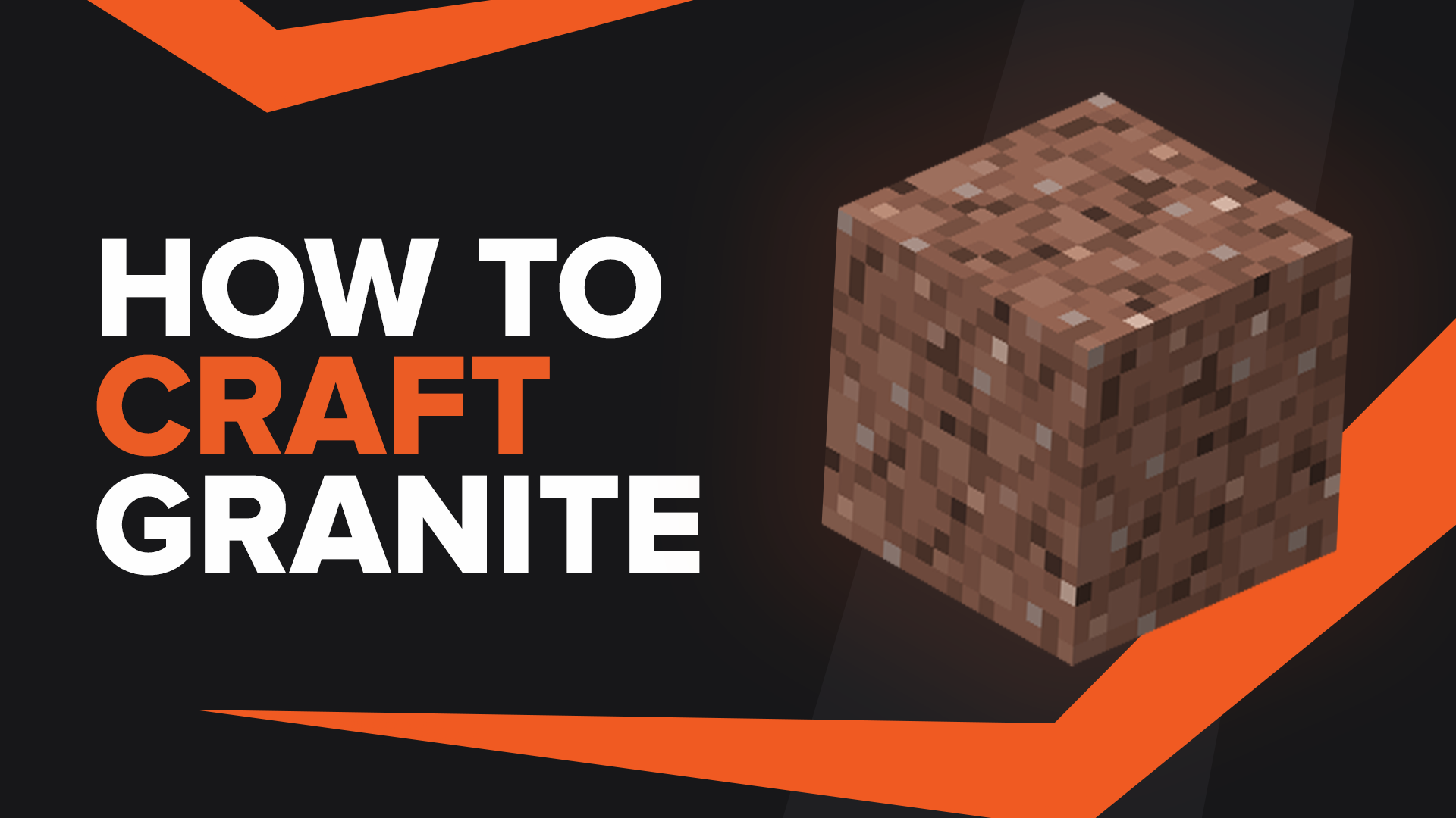 How To Make Granite In Minecraft | TGG