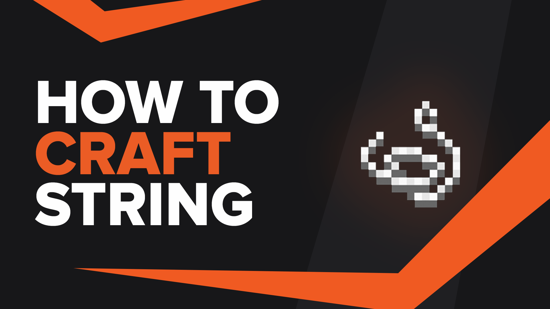 How To Make String In Minecraft | TGG