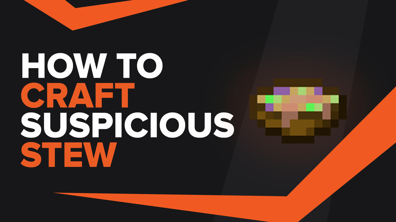 How To Make Suspicious Stew In Minecraft TGG