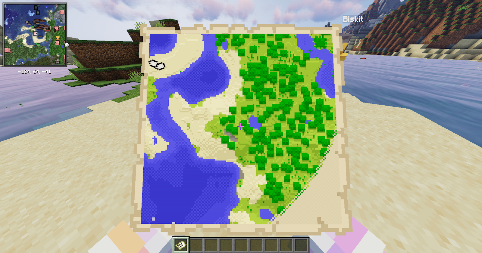 Como Marcar Una Ubicacion En Minecraft