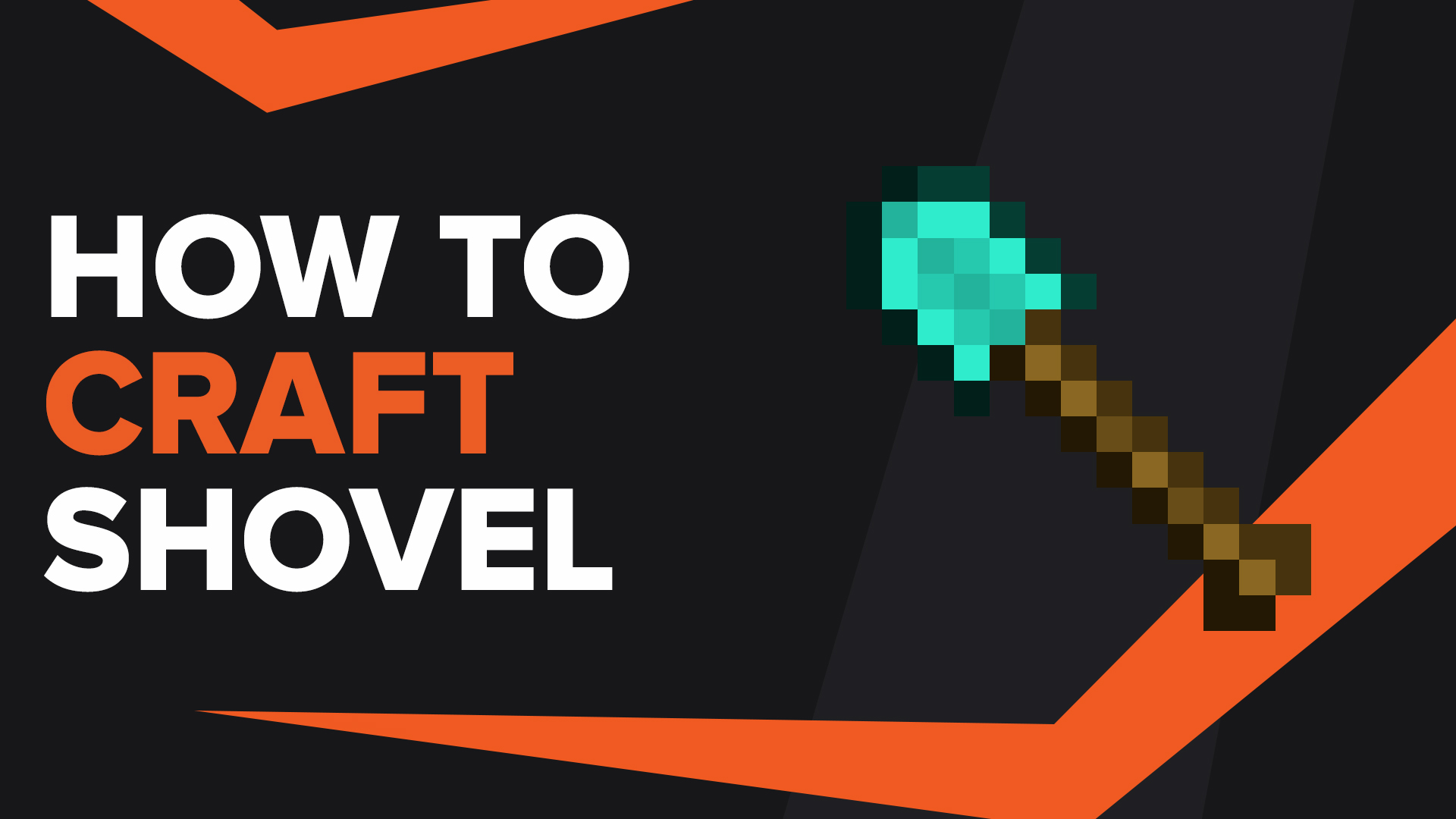 How To Make Shovel In Minecraft | TGG