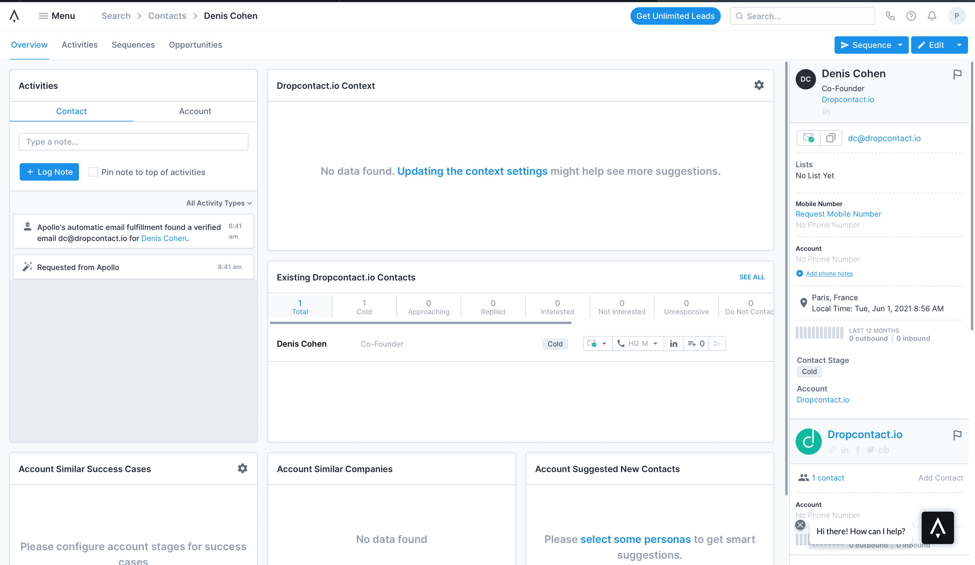 Top best Email Finder and B2B enrichment tool: Apollo