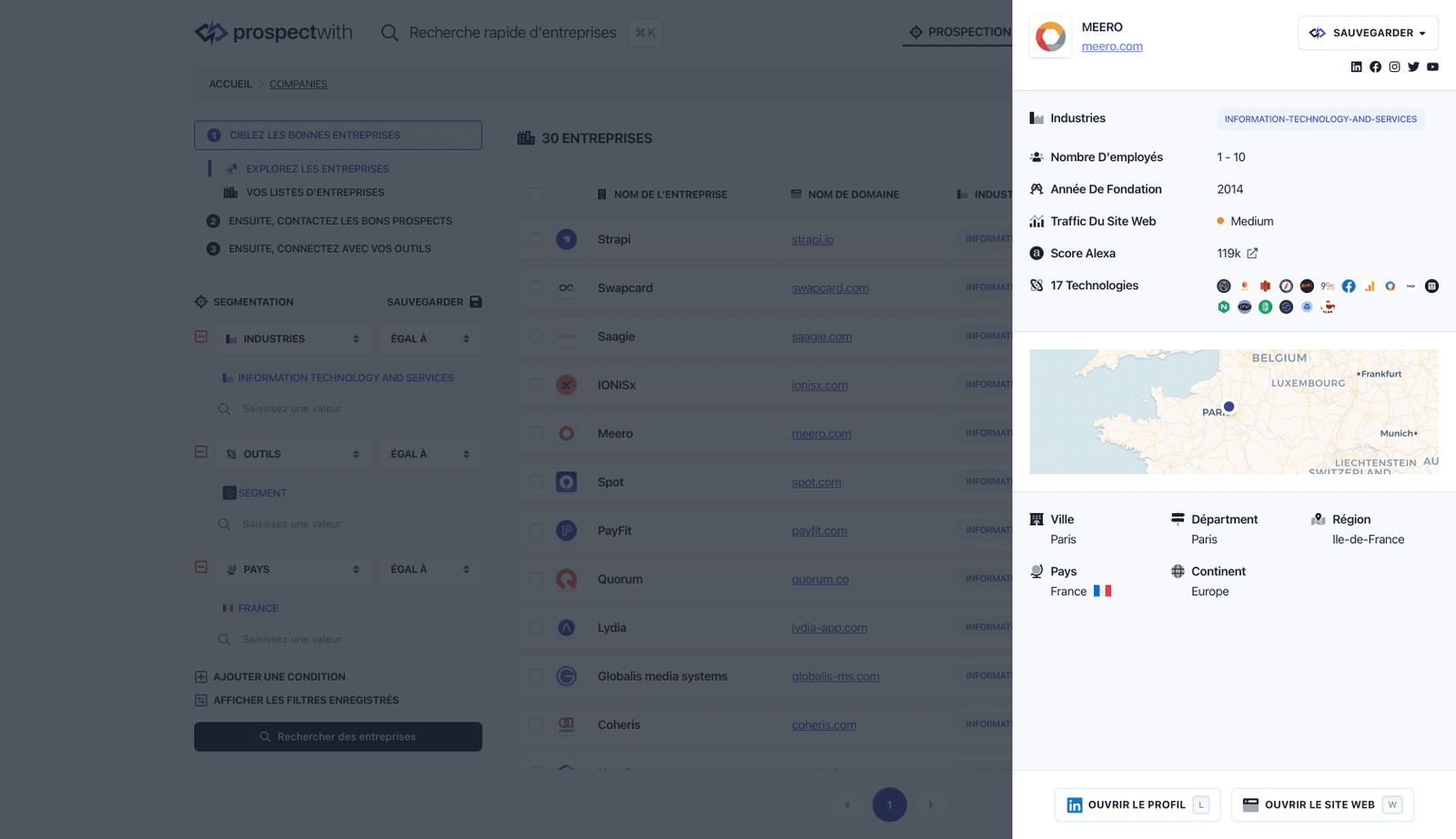 ProspectWith - LinkedIn automation et multi canal : Cold Email