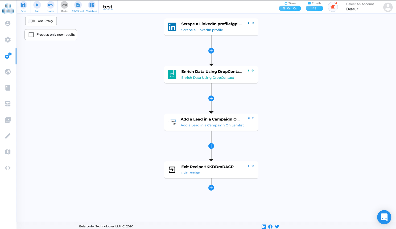 TexAu: Automate multichannel LinkedIn prospecting