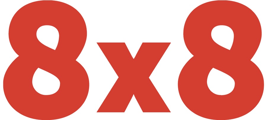 8x8 logo