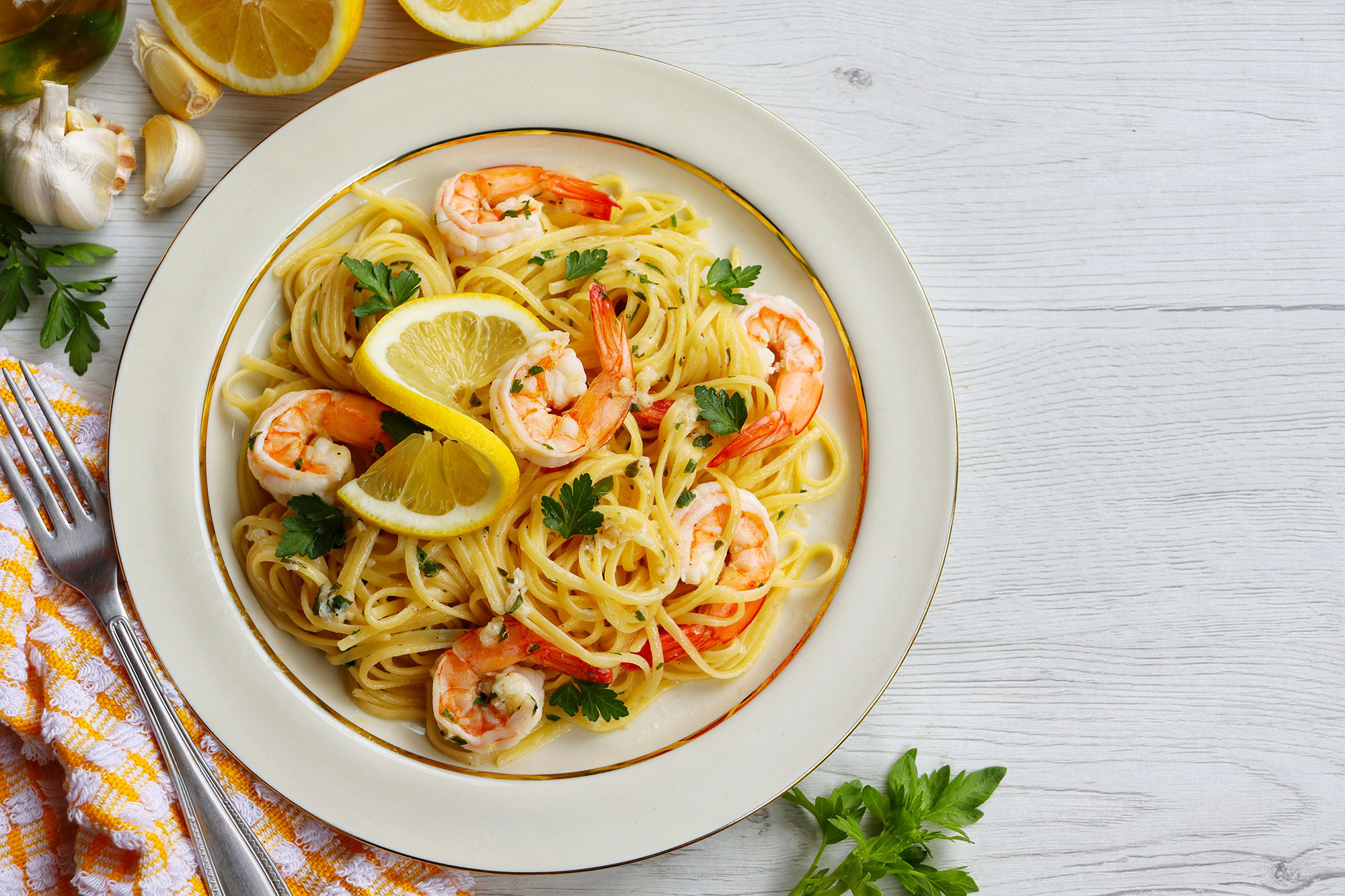 Spaghetti al Limone with Shrimp Live Class Get Cooking