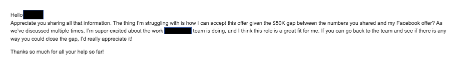 email salary negotiation