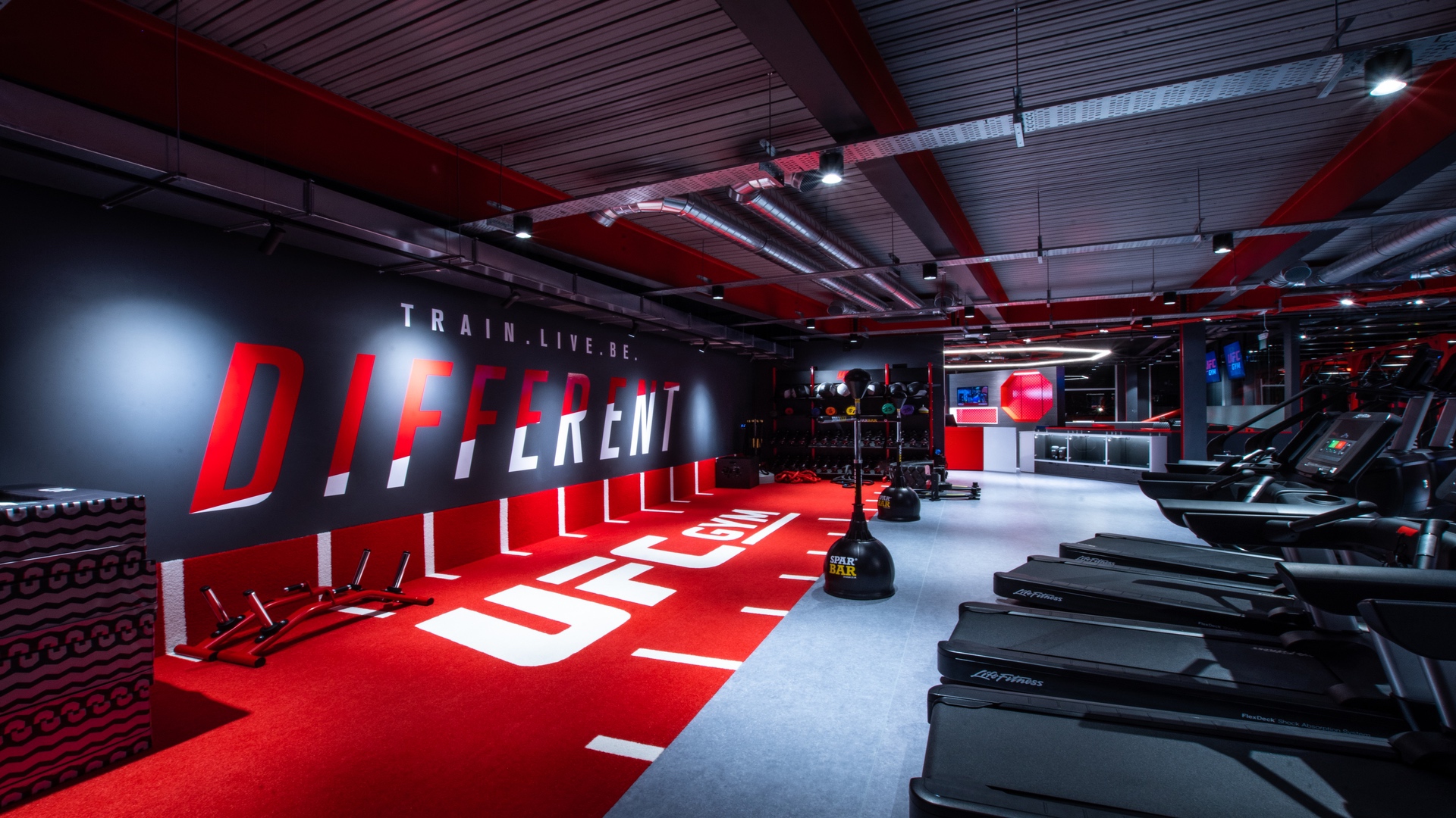 UFC Gym Nottingham Project Gym Flooring