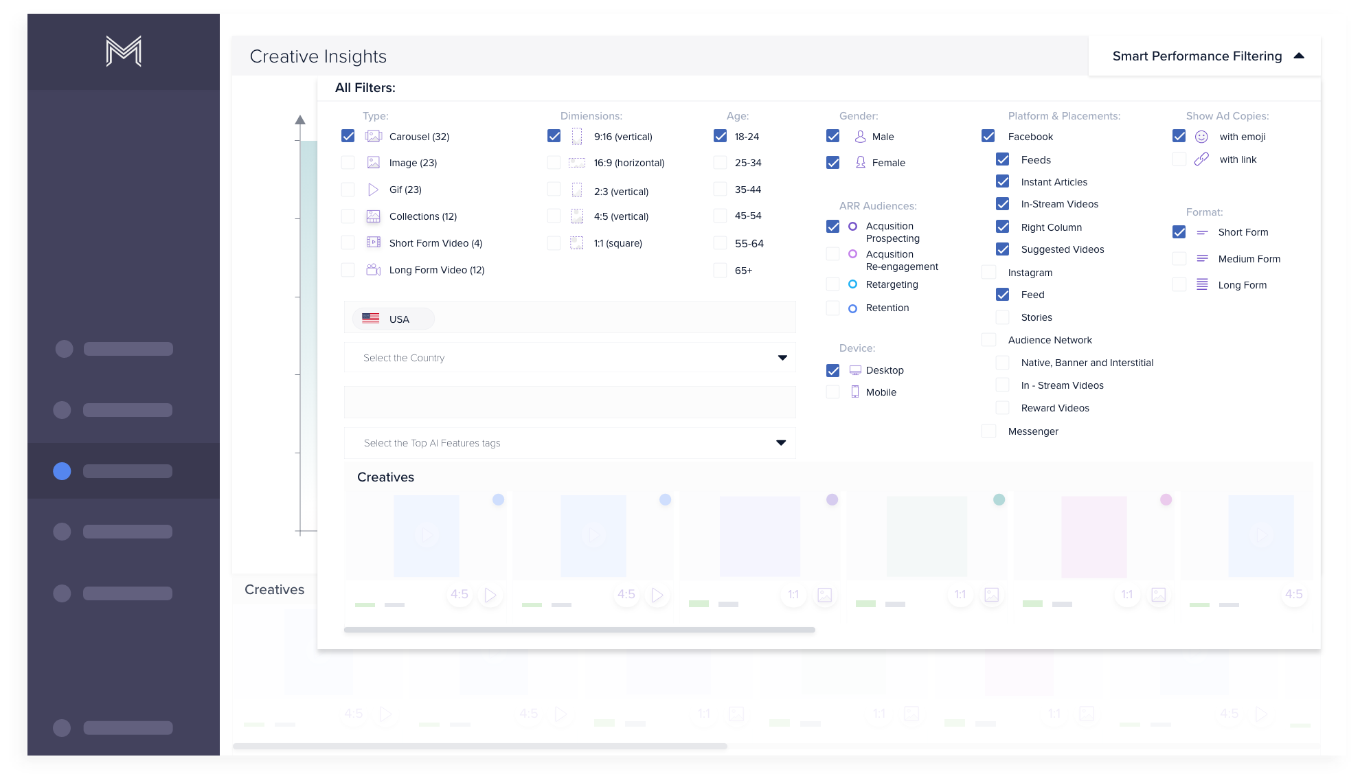 Madgicx's Smart Filters
