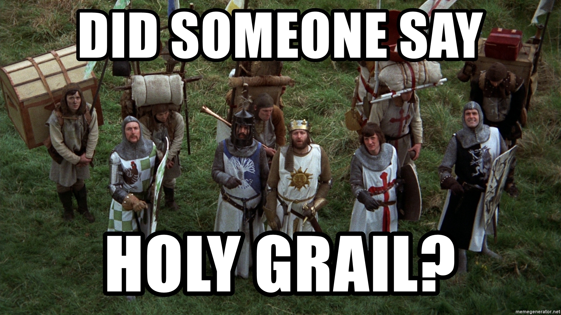 holy grail meme