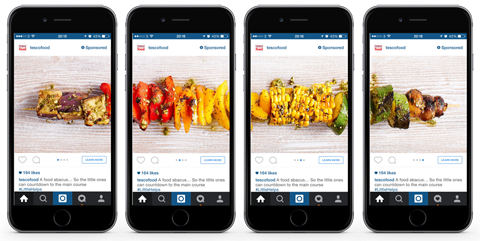 Facebook Slideshow ad example