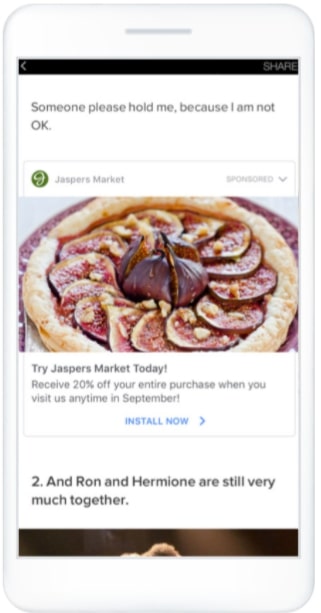 Facebook Instant Articles ads