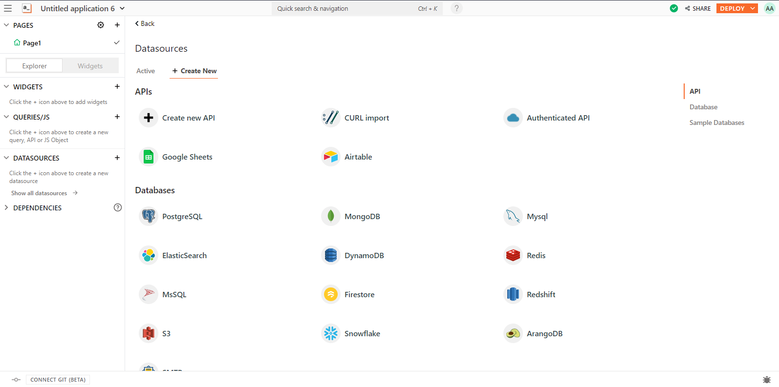 appsmith_dashboard