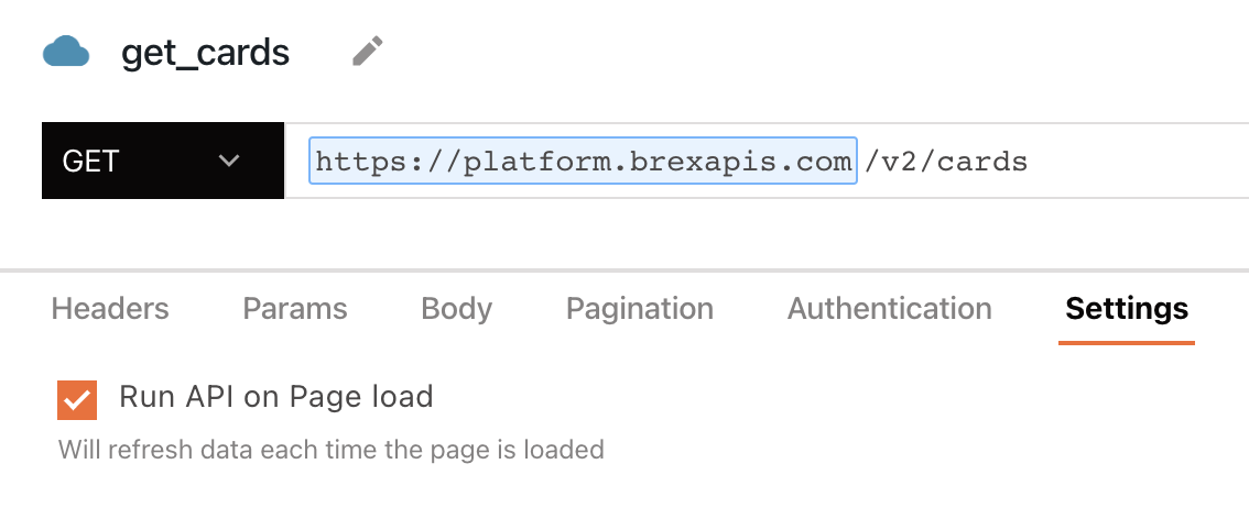 query-settings