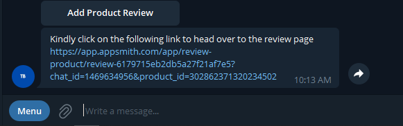 reponse-from-bot