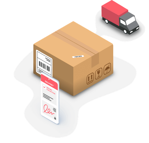 Log inbound and internal parcels, mail and deliveries