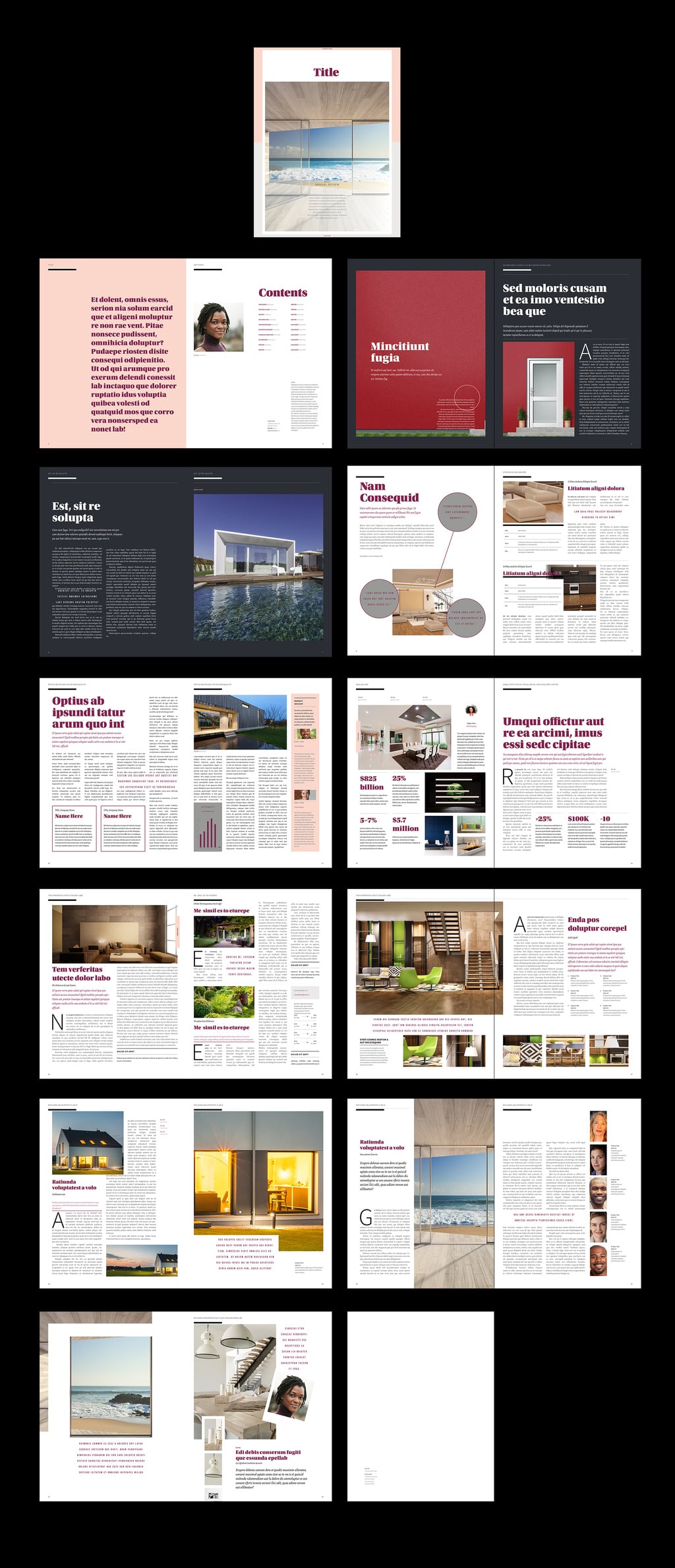 75 Fresh Indesign Templates And Where To Find More Redokun Blog