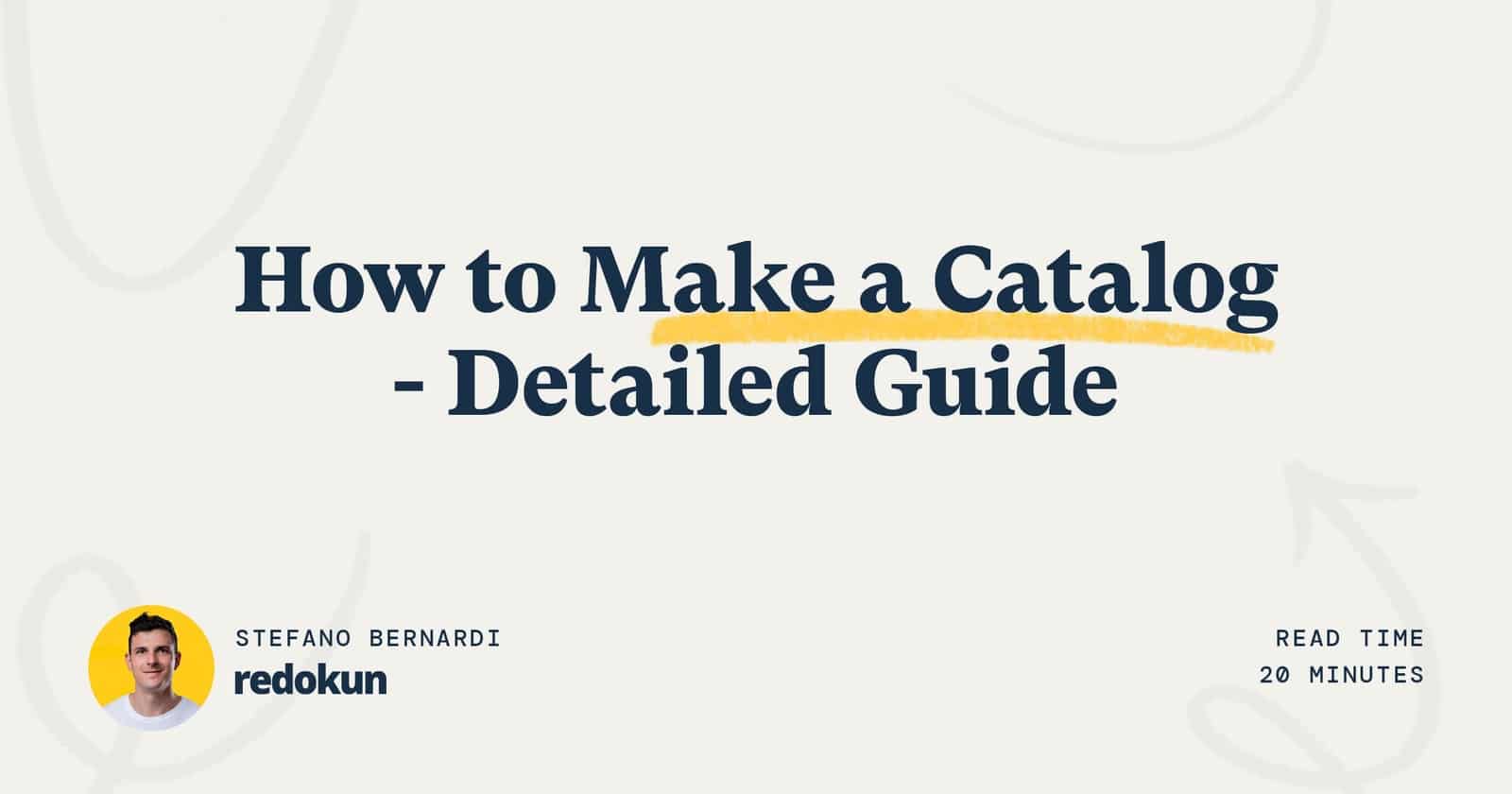 How to Make a Catalog Detailed Guide Redokun Blog
