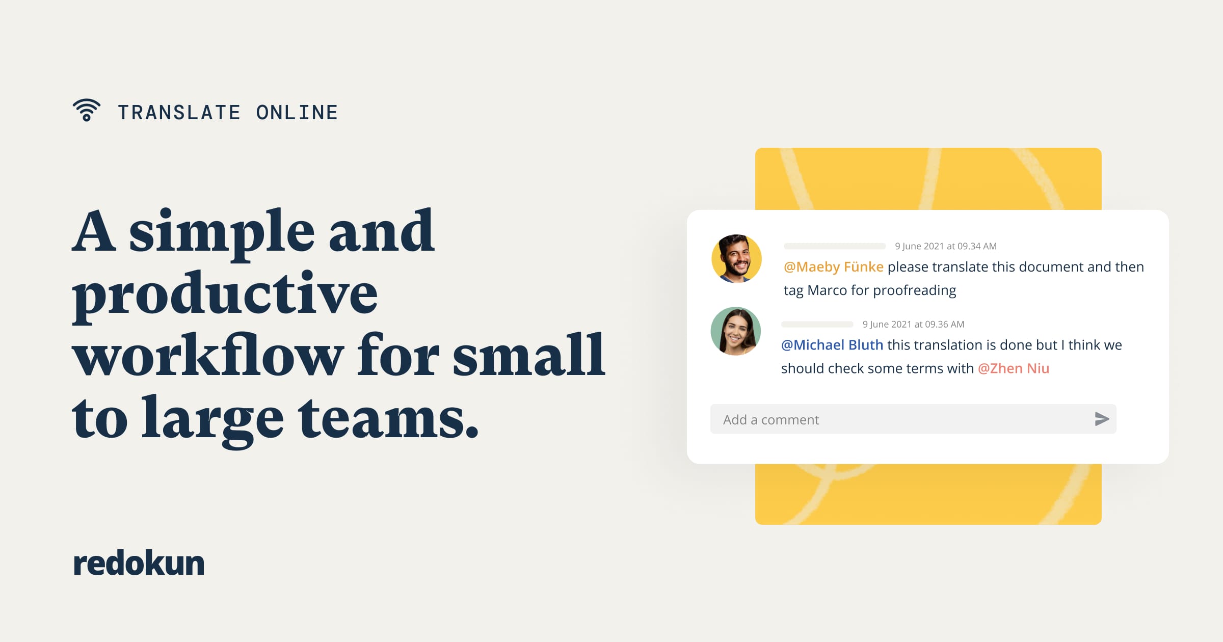 A simple and productive workflow for small to large teams
