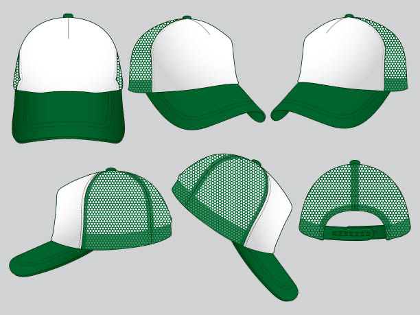 trucker cap CAD