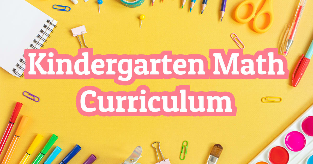 Learn Kindergarten Math Curriculum