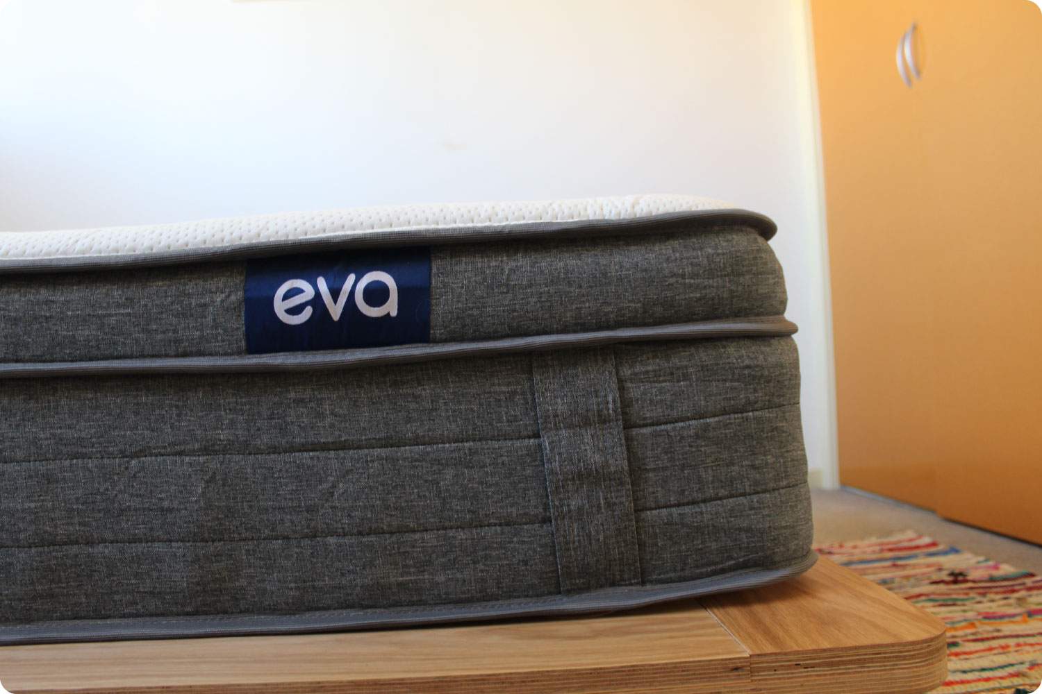 Eva mattress on bed frame