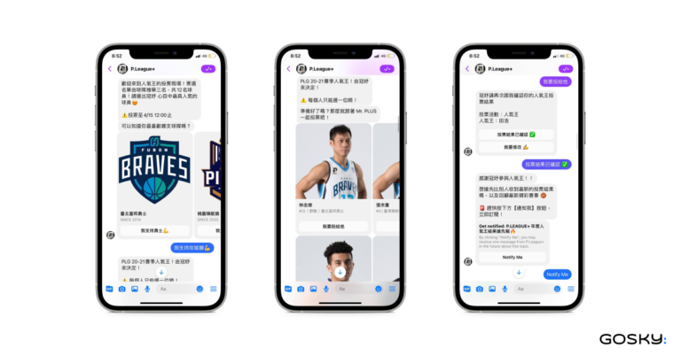 P.League 透過GoSky 服務完成自動化投票統計