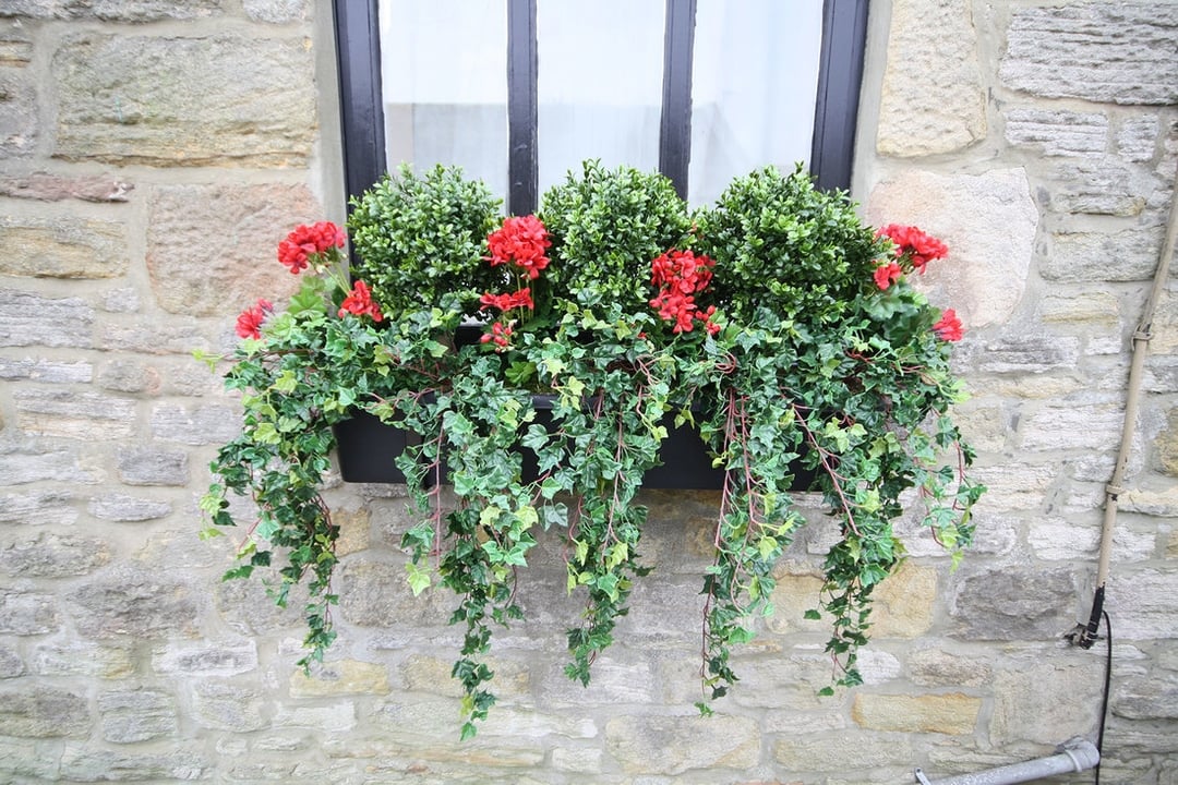 Bespoke Artificial Window Boxes Design Example