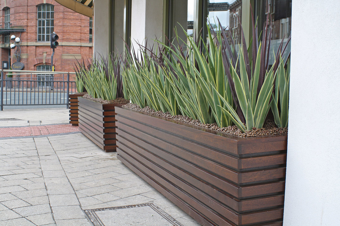 Bespoke Outdoor Artificial Plants Design Example