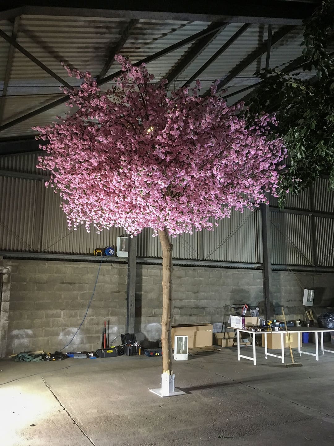 Bespoke Large Artificial Blossom Trees Design Example