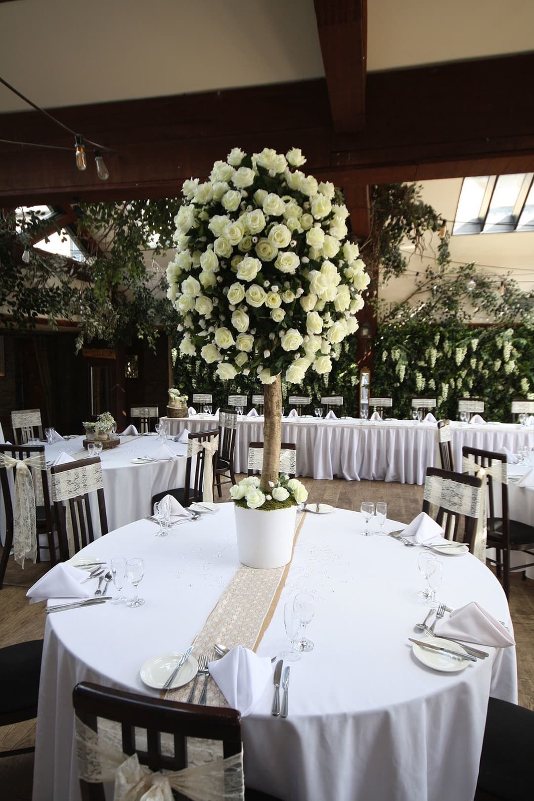 Bespoke Artificial Rose Trees Design Example