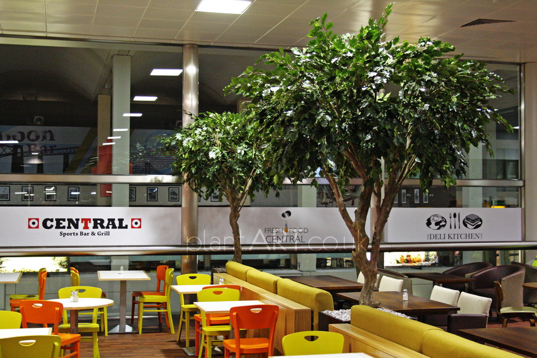 Bespoke Artificial Trees Example Glasgow Airport