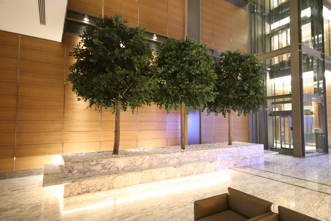 Bespoke Artificial Trees Example One Central Dubai