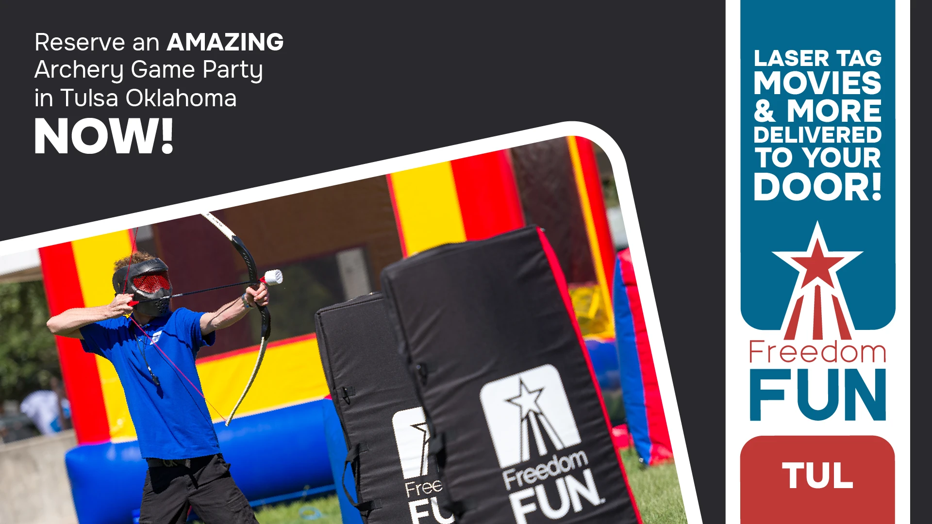Archery Games in Tulsa Oklahoma Freedom FUN USA
