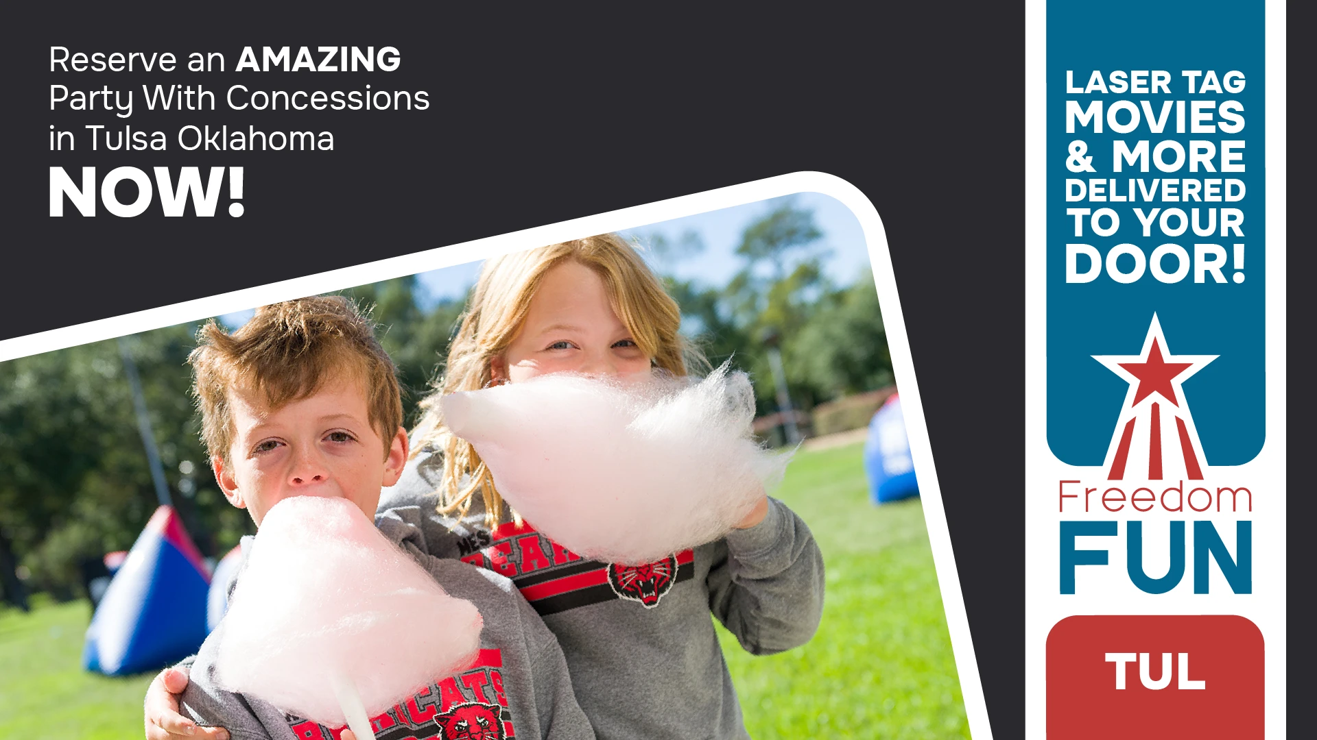 Popcorn & Candy Machine Rentals in Tulsa, OK Freedom FUN USA