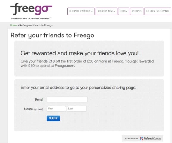 food referral program - freego