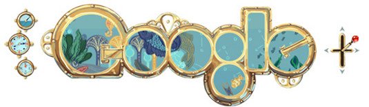 Jules Verne Google Doodle Word of Mouth ReferralCandy