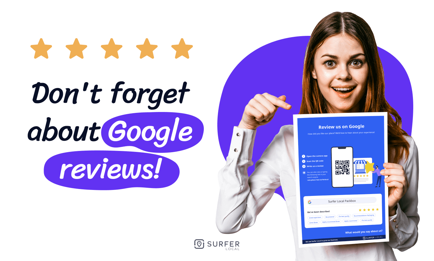 Get Google reviews drom local community