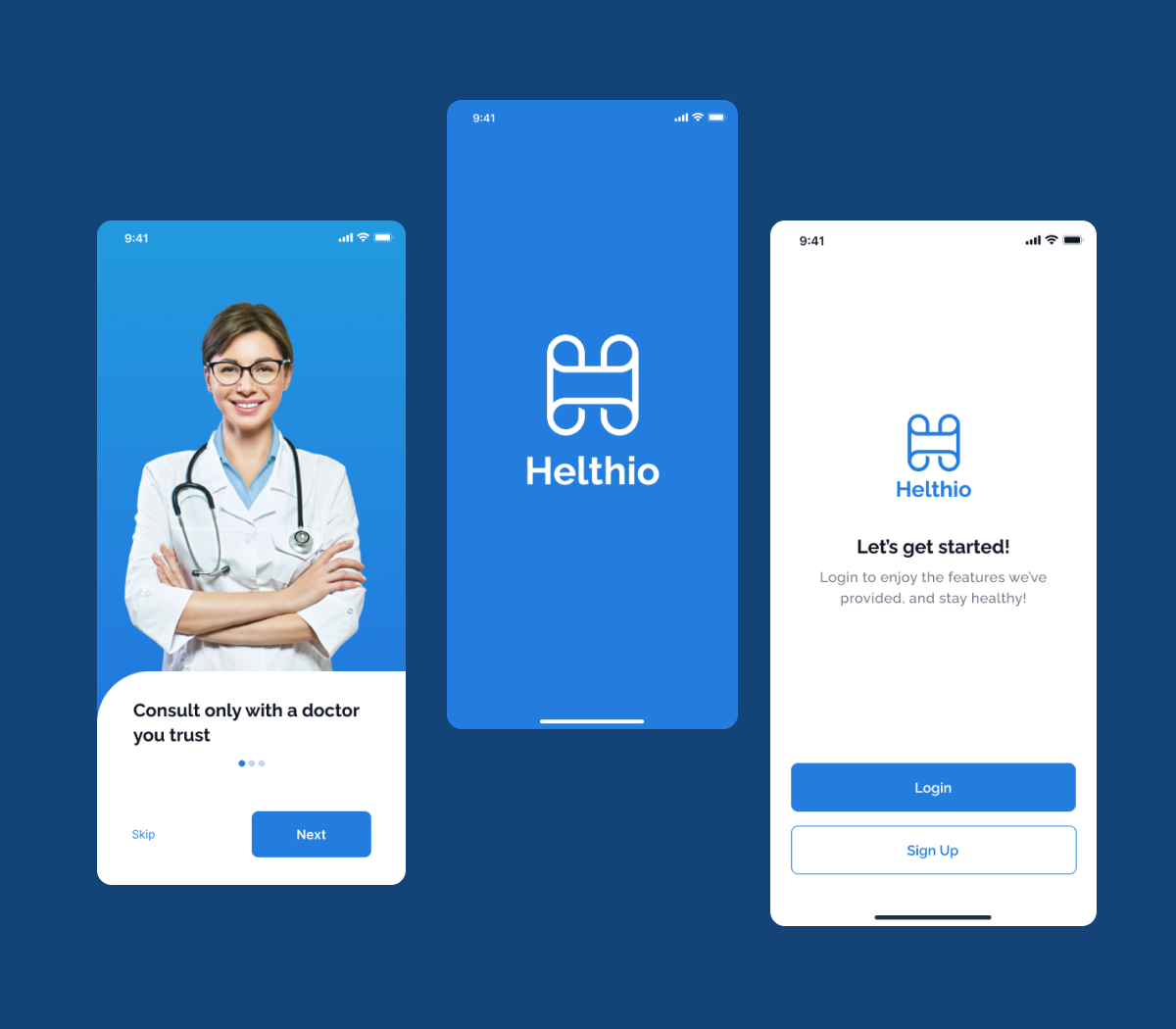 Medics: Medical app UI kit for Flutter app by DhiWise