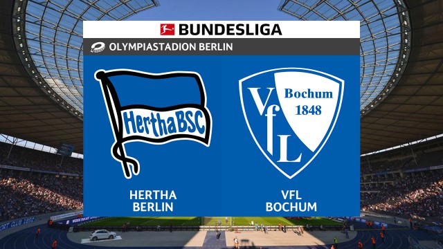 Hertha vs Bochum Match Poster