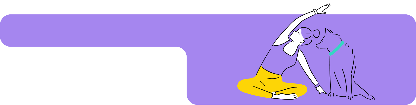 women doing yoga illustration